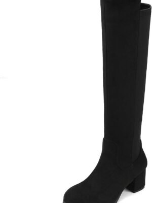 Women's Knee High Stretchy Fashion Boots