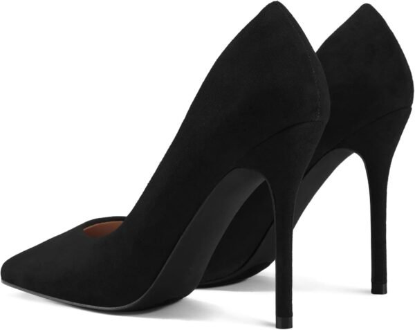 Women's High Heels Pumps Closed Pointed Toe Stiletto 4IN Heels Dress Wedding Shoes