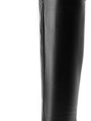 Women's Thigh High Block Heel Over The Knee Boots