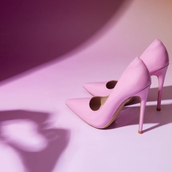 Women's 4.7 Inch Pumps Pointy Closed Toe Stiletto Sexy High Heels Slip on Porm Party Wedding Dress Shoes