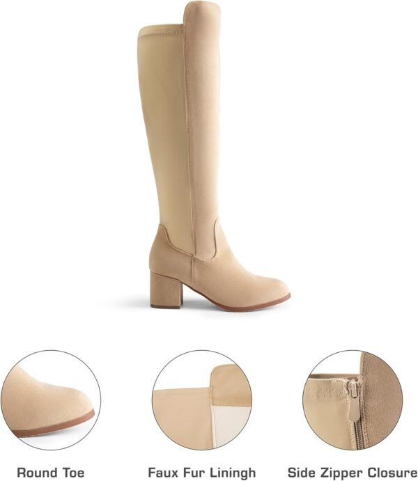 Women's Knee High Stretchy Fashion Boots