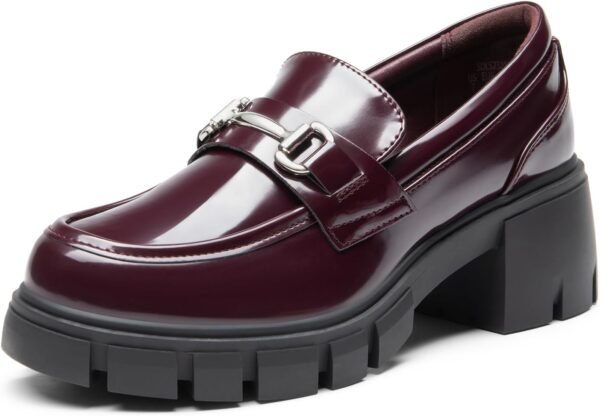 Loafers for Women, Platform Chunky Loafers & Slip On Casual Shoes