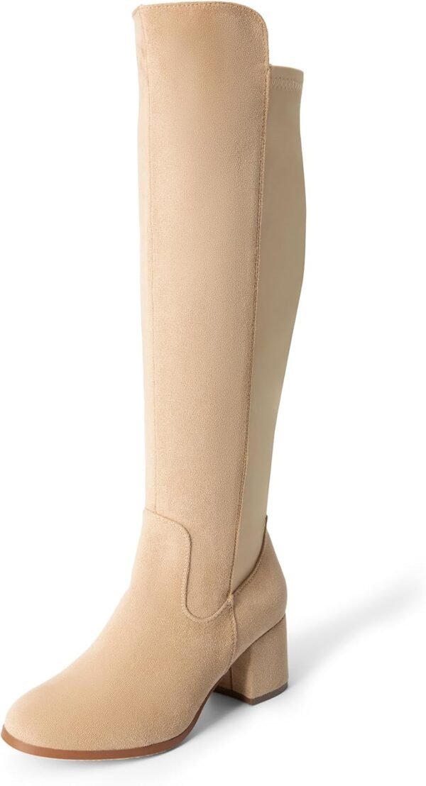 Women's Knee High Stretchy Fashion Boots