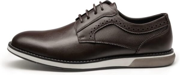 Men's Plain Toe Oxford Shoes Business Formal Derby Dress Sneakers