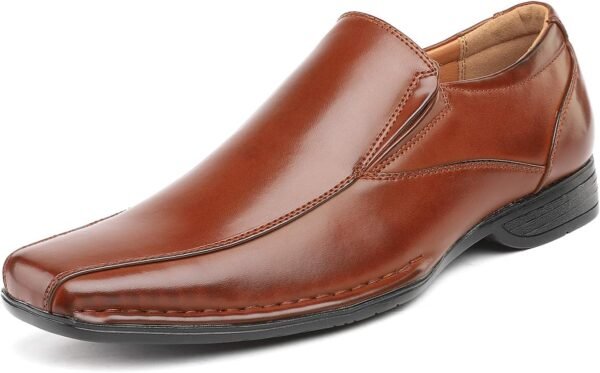 Men's Leather Lined Dress Loafers Shoes