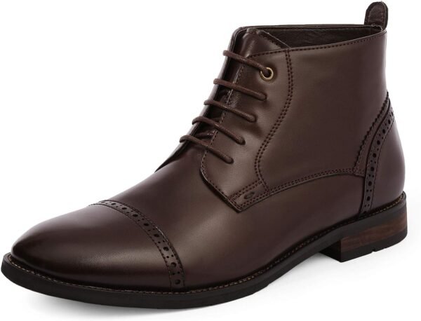 Men's Dress Ankle Boots Cap Toe Oxford Boot