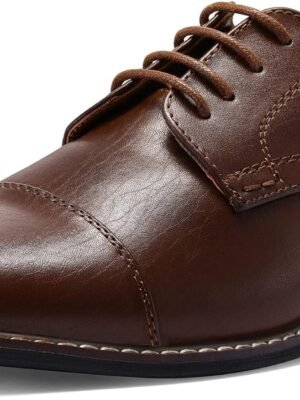 Men's Dress Shoes Formal Business Classic Lace Up Wingtip Oxford Shoes