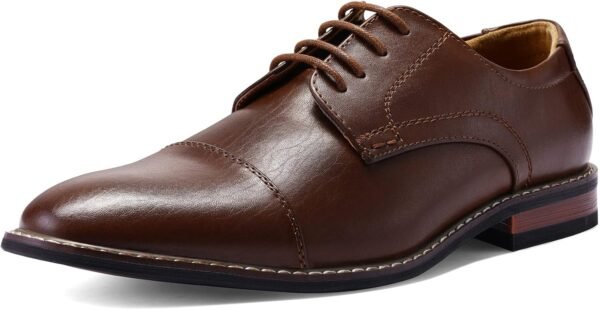 Men's Dress Shoes Formal Business Classic Lace Up Wingtip Oxford Shoes