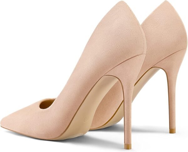 Women's High Heels Pumps Closed Pointed Toe Stiletto 4IN Heels Dress Wedding Shoes