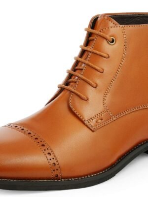 Men's Dress Ankle Boots Cap Toe Oxford Boot