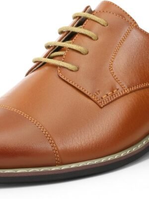 Men's  Classic Modern Formal Oxford Wingtip Lace Up Dress Shoes
